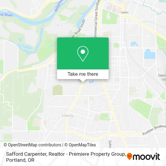 Safford Carpenter, Realtor - Premiere Property Group map