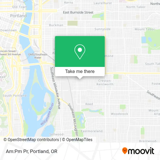 Am:Pm Pr map