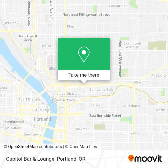 Capitol Bar & Lounge map
