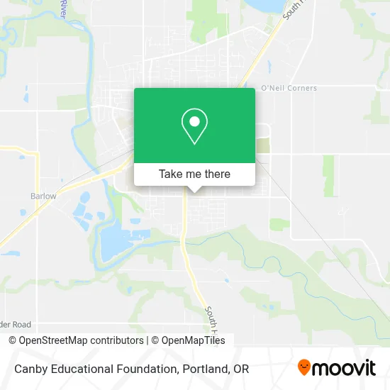 Canby Educational Foundation map