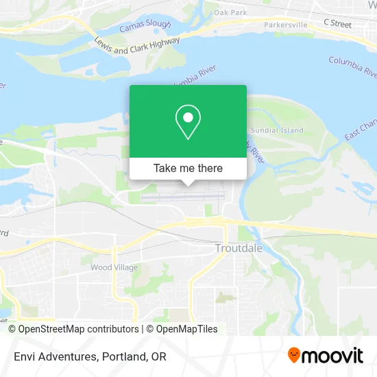 Envi Adventures map
