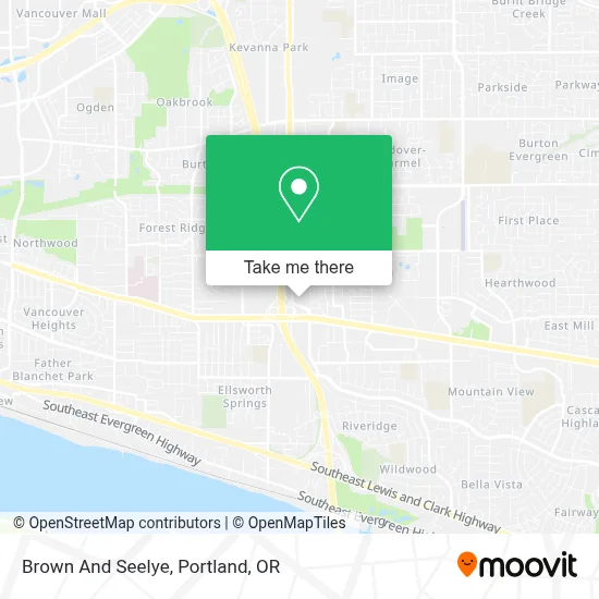 Brown And Seelye map