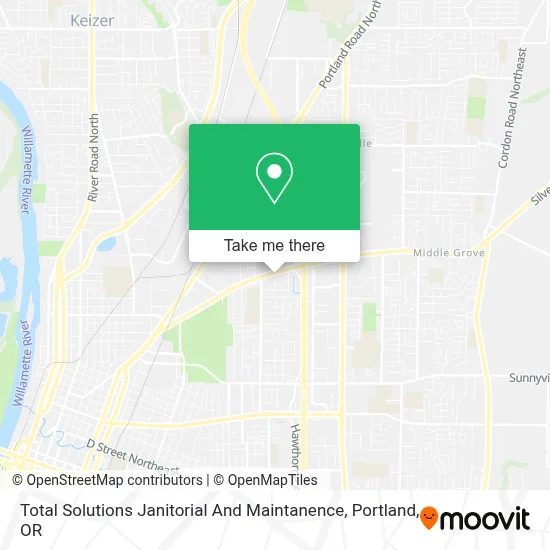 Total Solutions Janitorial And Maintanence map