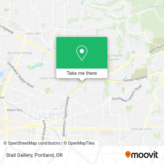 Stall Gallery map