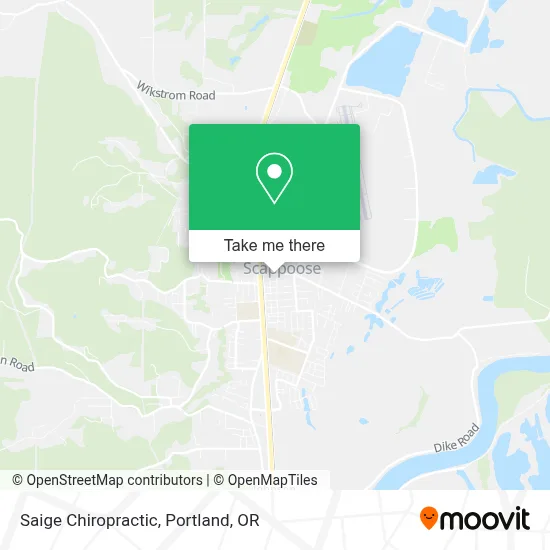 Saige Chiropractic map
