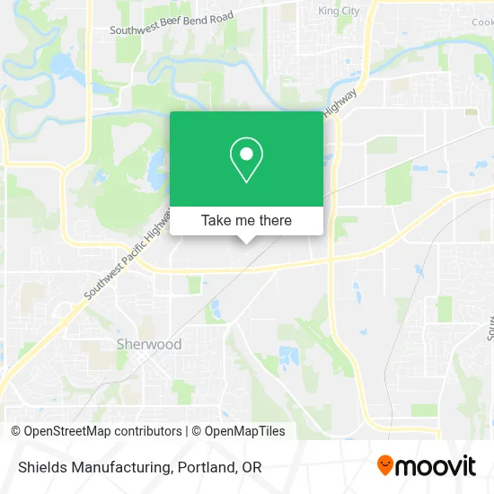 Shields Manufacturing map