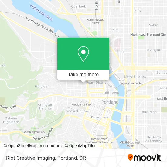 Riot Creative Imaging map