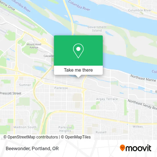 Beewonder map