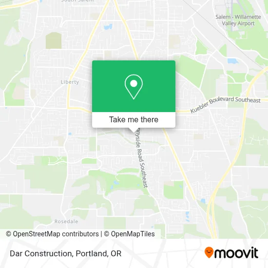Dar Construction map