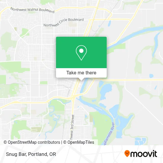 Snug Bar map