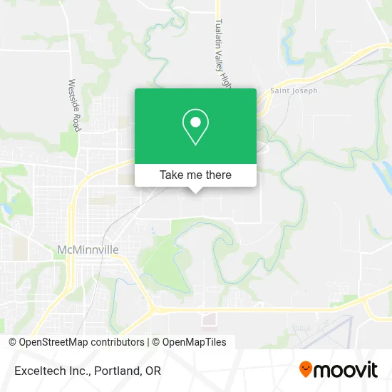 Exceltech Inc. map