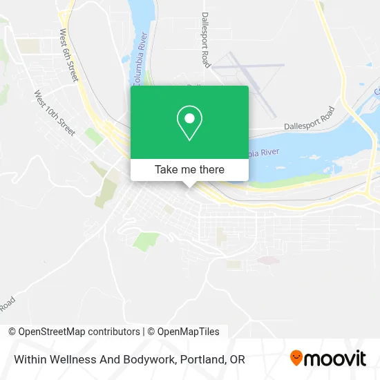 Within Wellness And Bodywork map