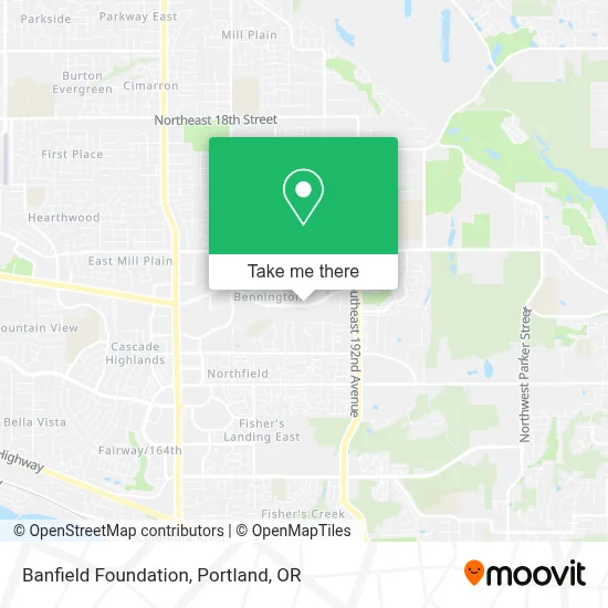 Banfield Foundation map