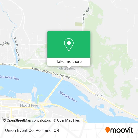 Union Event Co map