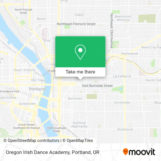 Oregon Irish Dance Academy map