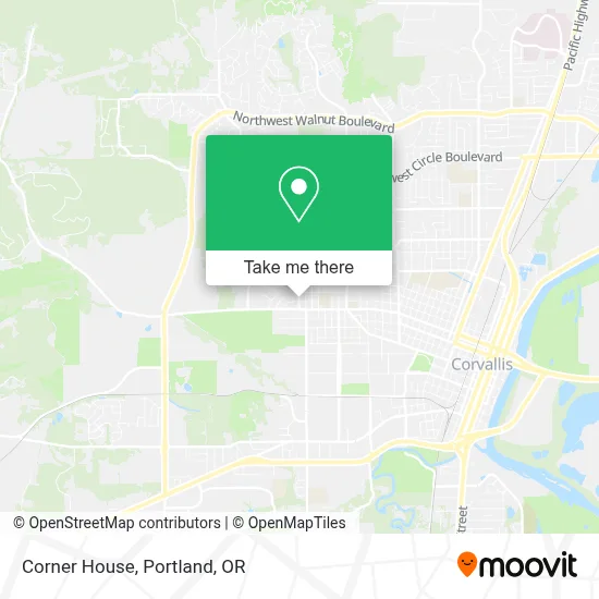 Corner House map