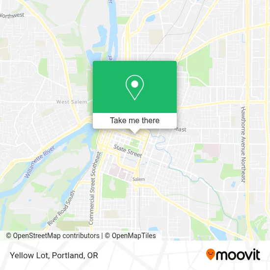 Yellow Lot map