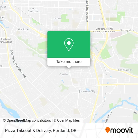 Pizza Takeout & Delivery map