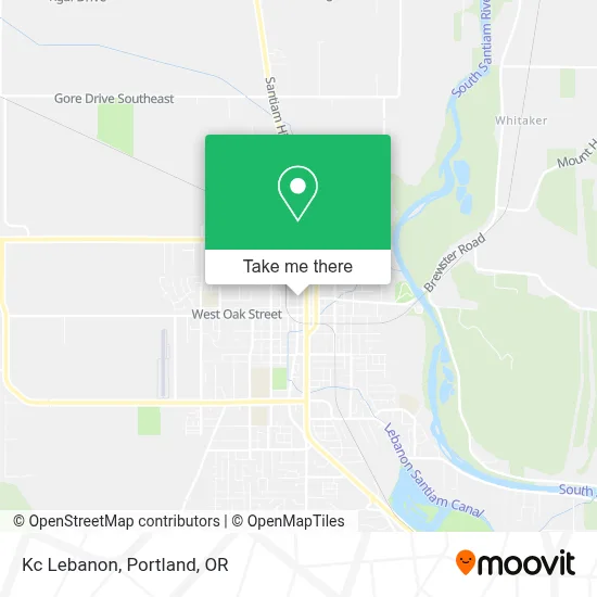 Kc Lebanon map