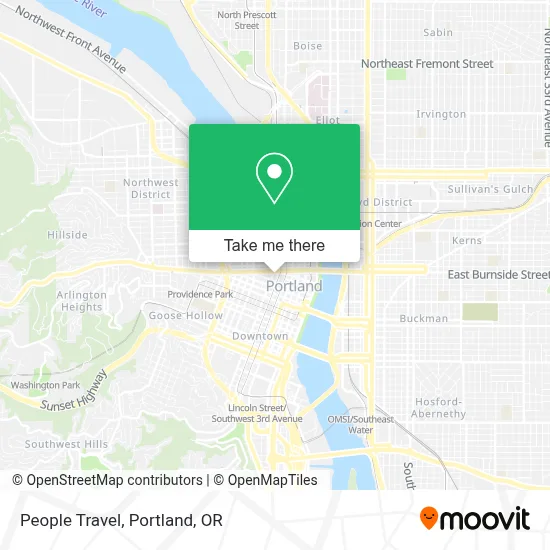 People Travel map