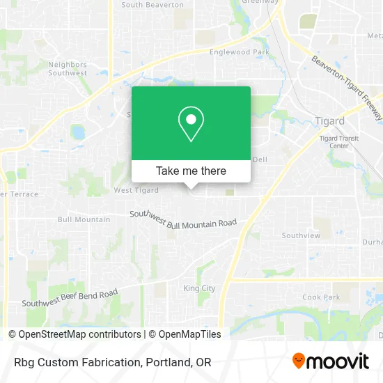 Rbg Custom Fabrication map
