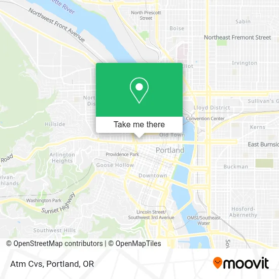 Atm Cvs map