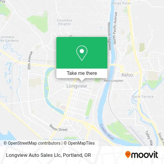 Longview Auto Sales Llc map