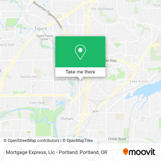 Mortgage Express, Llc - Portland map