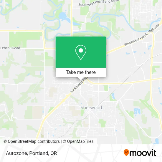 Autozone map
