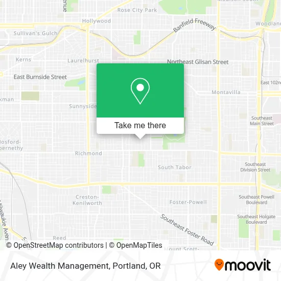 Aley Wealth Management map