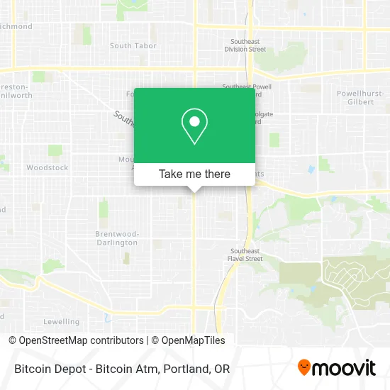 Bitcoin Depot - Bitcoin Atm map