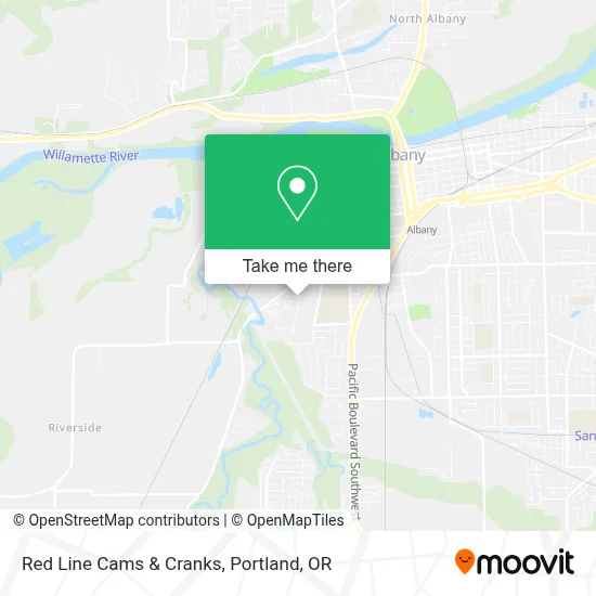 Red Line Cams & Cranks map