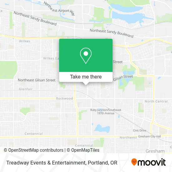 Treadway Events & Entertainment map