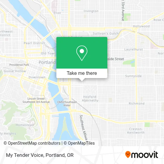My Tender Voice map