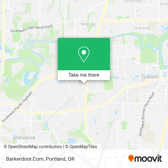 Barkerdoor.Com map