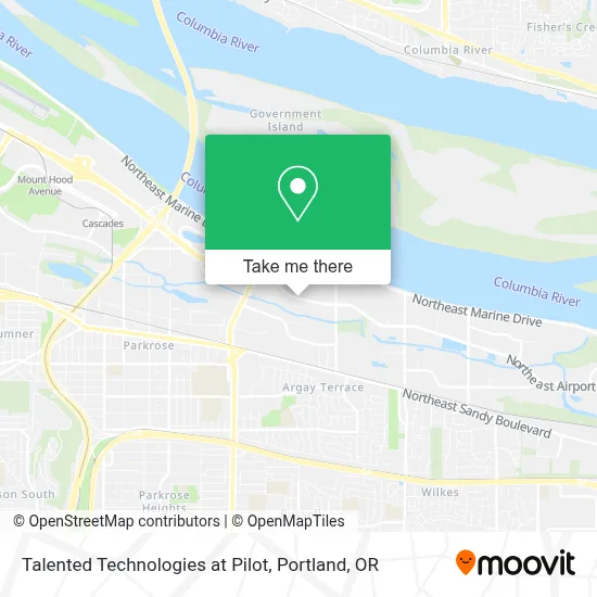Talented Technologies at Pilot map