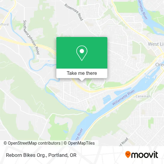 Reborn Bikes Org. map