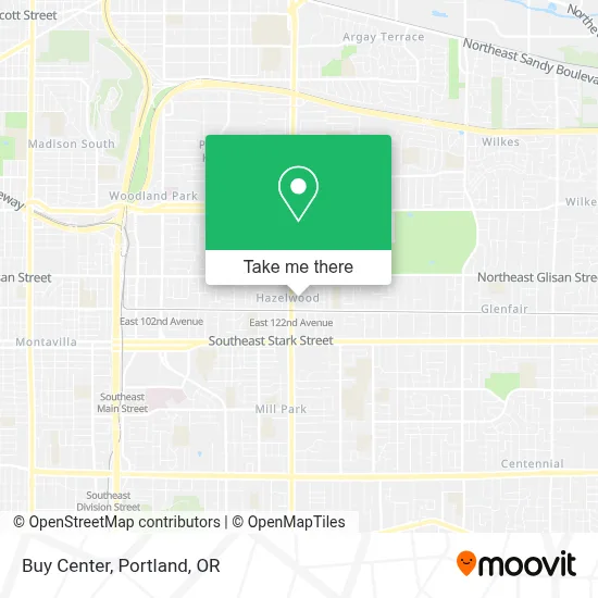 Buy Center map