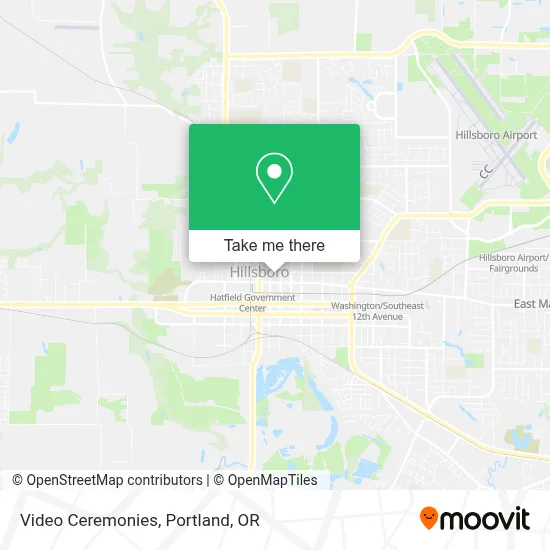 Video Ceremonies map