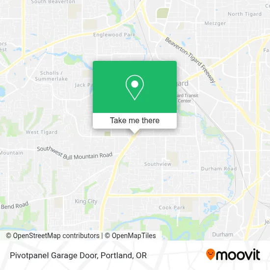 Pivotpanel Garage Door map