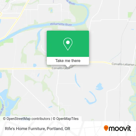 Rife's Home Furniture map
