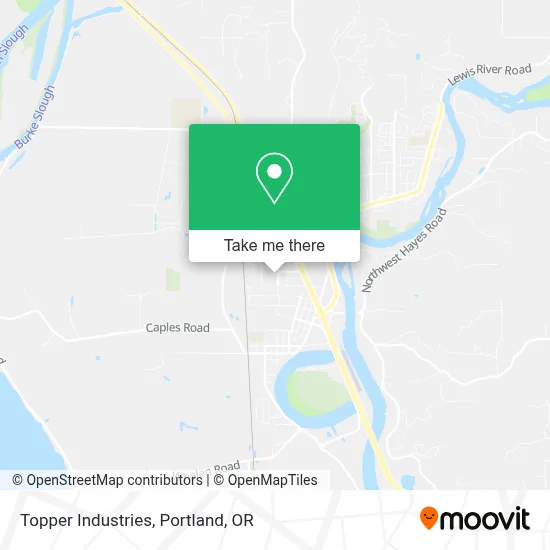 Topper Industries map