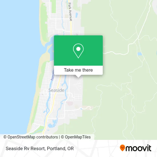Seaside Rv Resort map