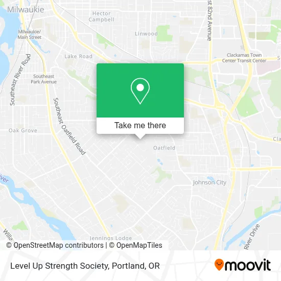 Level Up Strength Society map