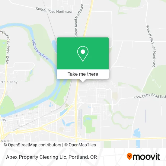 Apex Property Clearing Llc map