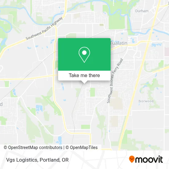 Vgs Logistics map