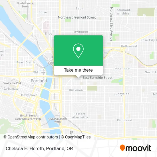 Chelsea E. Hereth map