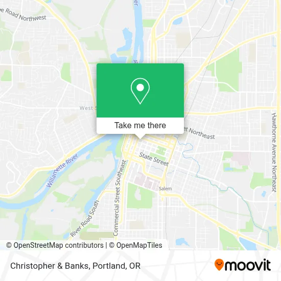 Christopher & Banks map