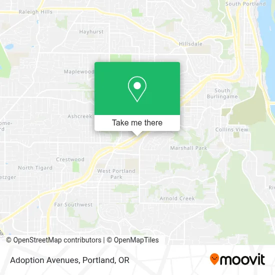 Adoption Avenues map