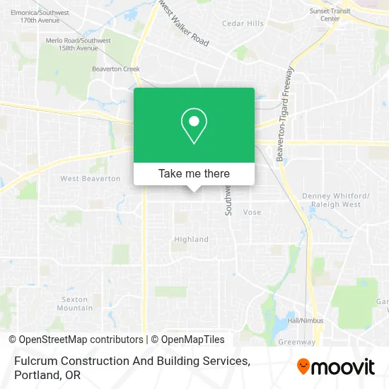 Fulcrum Construction And Building Services map